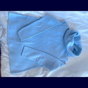 Ann Taylor sky blue turtle neck sweater
